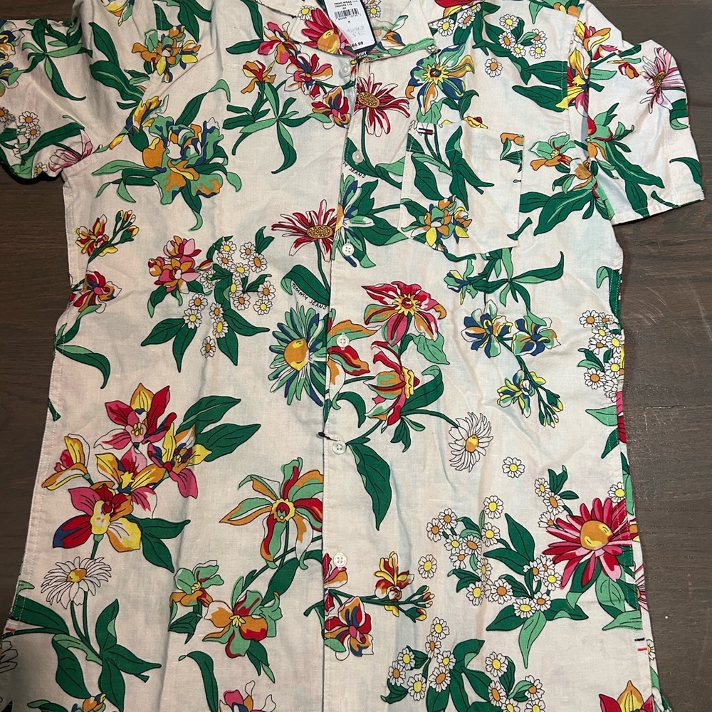 Tommy Hilfiger Colorful Floral Shirt
